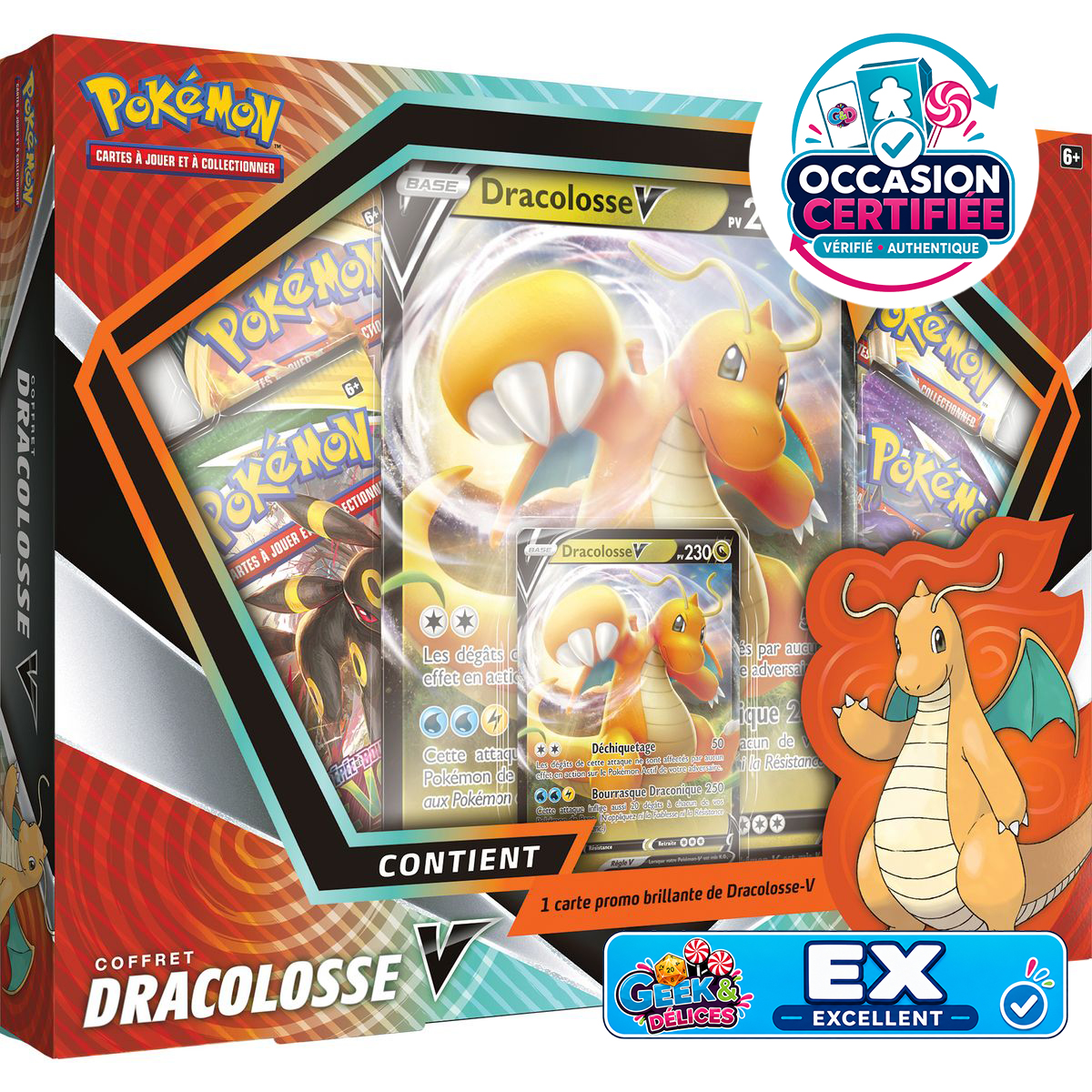 Coffret Pokémon Dracolosse V